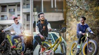 Top 10 photo poses with cycle for boys 2019 ||capture centre ||