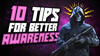 TOP 10 TIPS TO GET AWARENESS IN WARZONE (SPOT ENEMIES FASTER & STOP GETTING THIRD PARTIED)