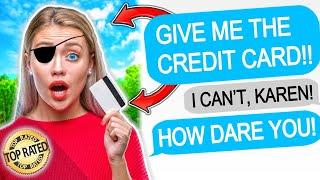 r/EntitledParents KAREN DEMANDS A CREDIT CARD AT THE BANK! | r/EntitledParents