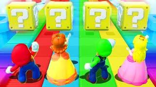 Super Mario Party - Minigames - Mario vs Daisy vs Luigi vs Peach (master cpu)