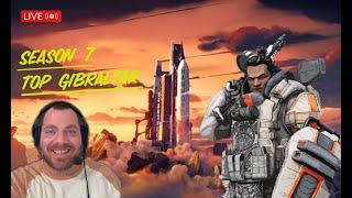 Apex legend live gaming with top Gibraltar season 7 wins!!!!! End of month raffle