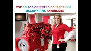 Top 10 Job Oriented Courses For Mechanical Engineers - Certification courses  # 120