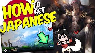 How to Change your Language to Japanese in League of Legends (New Launcher)