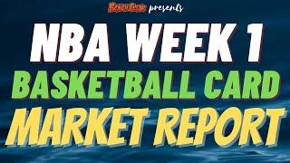 NBA WEEK 1 - Basketball Card Market Report - TOP BUY & SELLS - Wax Prices - ROOKIE DATA!