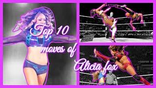 Top 10 moves of Alicia fox {angel stxr} (special diva month)