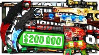 TOP 10 MOST EXPENSIVE CS:GO SKINS EVER ($200.000+)