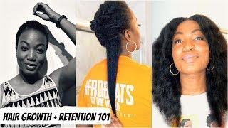 My Top 4 Hair Growth + Length Retention Tips That Anyone Can Do!