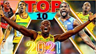 Top 10 Fastest men's 100m Dash Sprinters of All-Time