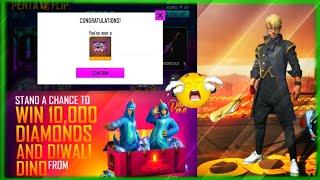 Freefire penta flip event , diamonds and Diwali Dino and cricket bat top-up event in tamil