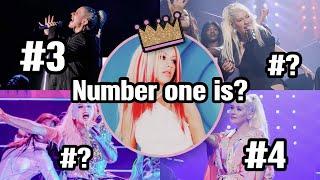 TOP 10 Best Christina Aguilera Performances In Recent Years