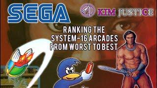 Ranking the 40 Sega System-16 Arcades from Worst to Best | Kim Justice