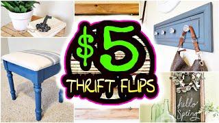 5 Extremely EASY DIY Room Decor Thrift Flips