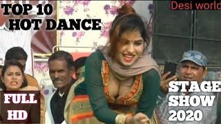 Top 10 hot dance music video | sapna Chaudhary hot dance | hot stage show 2020 | sapna Chaudhary 1m