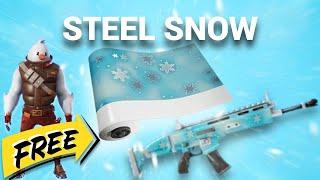 Fortnite: Steel Snow Wrap!!! *Place Top 10 With Friends In Squads* Operation Snowdown Challenges!!!