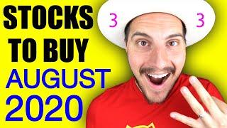 3 Stocks I'm Buying Now! August 2020