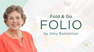 LIVE: Make a Fold & Go Folio with Jenny Doan of Missouri Star! (Video Tutorial)