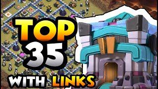 TOP 35 TOWN HALL 13 WAR BASES OF 2020 WITH LINKS - COC BEST TH13 BASE WITH LINK - TH13 WAR CWL BASE