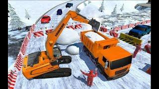 Real Heavy Snow Excavator Simulator | New Snow Excavator Android GamePlay | By Game Crazy