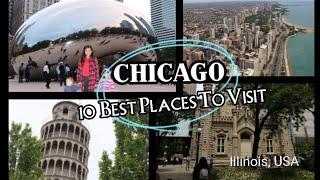 Top 10 chicago tourist attractions || 10 Best places to visit In Chicago || White Family Travel