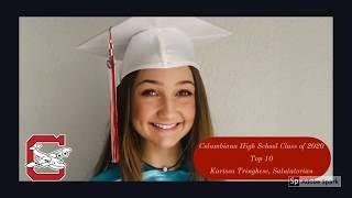 Columbiana High School Class of 2020 Top 10