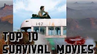 Top 10 survival movies || Based on True story || टॉप 10 फ़िल्म Hollywood Films Travel movies