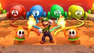Mario Party The Top 100 MiniGames - Luigi Vs Mario Vs Rosalina Vs Peach (Master Cpu)