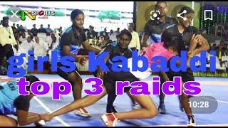 Girls Kabaddi top 3 raid Kabaddi tournament girls Kabaddi top 10 best Raids Kabaddi tournament jump