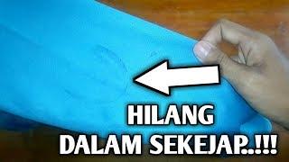 Tutorial menghilangkan Lem bekas Patch di jersey