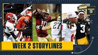 CFB Week 2: Top Storylines, Biggest Disappointments, Top 25 reveal