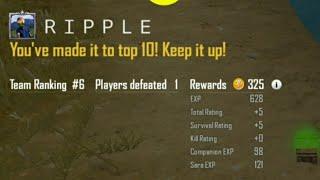 Be in the top 10 while staying outside the Playzone | PUBG MOBILE