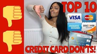 THE ULTIMATE TOP 10 CREDIT CARD DON’TS! - MONEY MATTHERS TV - OLIVIA ONU