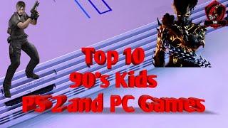 Top 10 ps 2 games of 90's kids