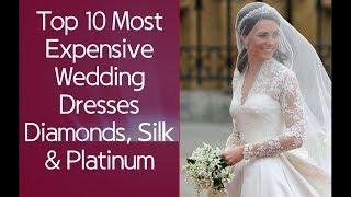 Top 10 Most Expensive Wedding Dresses In The World | Munawar InfoPoint #mip #expensiveweddingdress