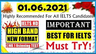 IELTS LISTENING PRACTICE TEST 2021 WITH ANSWERS | 01.06.2021