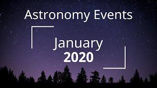 Astronomy Events In January 2020 | The Secrets of the Universe