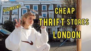 Best CHEAP Thrift Stores in London + my top 5 high-street pics | vlogmas # 3