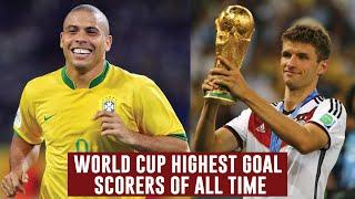 TOP 10 MEN’S FIFA WORLD CUP HIGHEST GOAL SCORERS OF ALL TIME