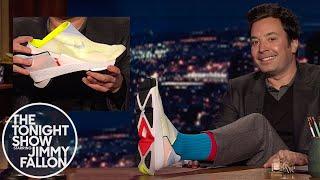 Jimmy Tries On the New Nike GO FlyEase