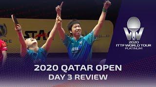 HIGHLIGHTS of Day 1 | 2020 ITTF Qatar Open