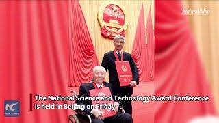 Highlights: scientists win China's top science award