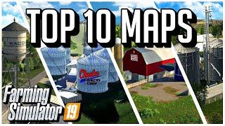 TOP 10 NORTH AMERICAN MAPS FOR PC | FARMING SIMULATOR 19