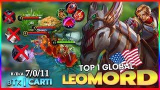 That Perfect Crowd Control - Non Stop War! | Top 1 Global Leomord by ʙTᴋ | CARTI ~ Mobile Legends