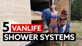 5 GREAT VANLIFE SHOWER SYSTEMS 