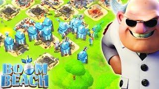 TANK LIFE LEECH vs Dr T in Boom Beach!