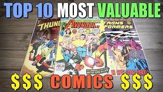 ASMR - My TOP 10 MOST VALUABLE COMICS! PART 1 - Whispers, Mouth Sounds, Repeating Words