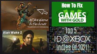 NO "Dual Wielding" In Halo Infinite, How To "Fix" Games With Gold, Top 5 ID@Xbox Indie Pics Of 2021!