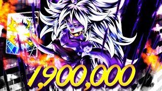 1.9 MILLION SUPER ART On NEUTRAL, Android 21 | Dragon Ball Legends