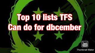 Top 10 list team four star can do for dbcember