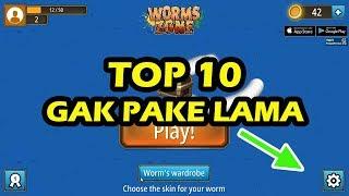 Tips Mudah Bermain Worms Zone Agar Peringkat Top 10 - Game Cacing