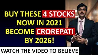 Best Multibagger Stocks to Buy now in 2021 | 1 Lakh to 5 Crore | Small cap Stocks | Share Market